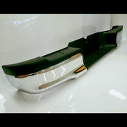 Toyota Hilux rear bumper polished stainless steel